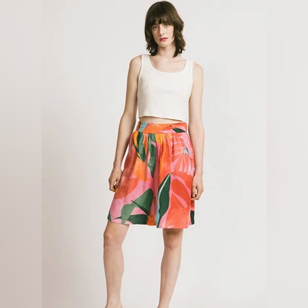 Alice Wonderland Bermuda Patterned Shorts